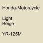 Preview: Honda-Motorcycle, Light Beige, YR-125M.